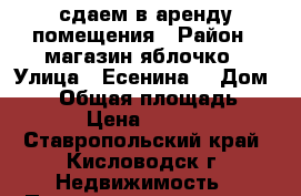 сдаем в аренду помещения › Район ­ магазин яблочко › Улица ­ Есенина  › Дом ­ 16 › Общая площадь ­ 18 › Цена ­ 4 700 - Ставропольский край, Кисловодск г. Недвижимость » Помещения аренда   . Ставропольский край,Кисловодск г.